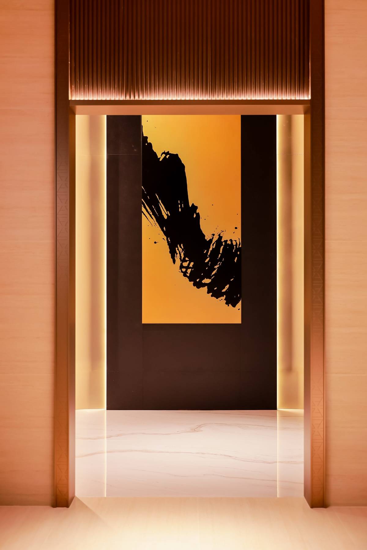 Wide Fadior showroom scene presenting whole-home cabinetry as a residential composition